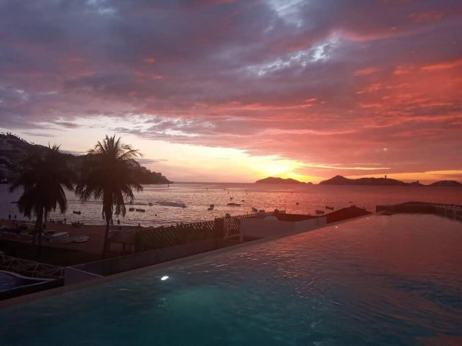 شقة Departamento En Acapulco Con Inmejorable Vista المظهر الخارجي الصورة